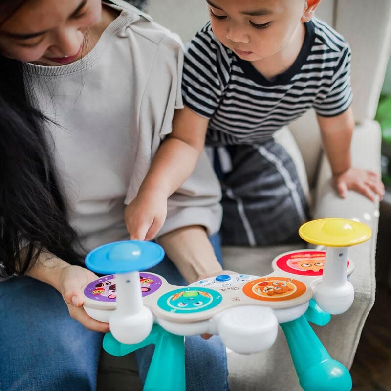 Batterie Connectee Magic Touch, eveil musical hape bois et multi 38x19,9x23 e-2023 — vue 1 sur 2