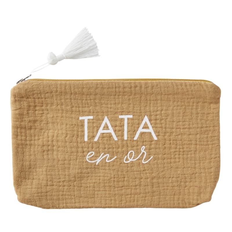 Trousse Cadeau Tata en Or, noisette bb&co