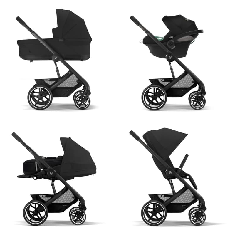 Balios S Lux Noire / Moon Black - Cybex, cybex gold cybex noir 81-90x60x100-110 cm — vue 2 sur 4