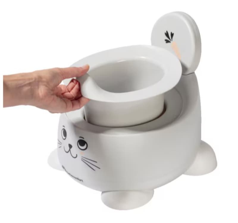 Pot d'Apprentissage Confort Lapin Grey
