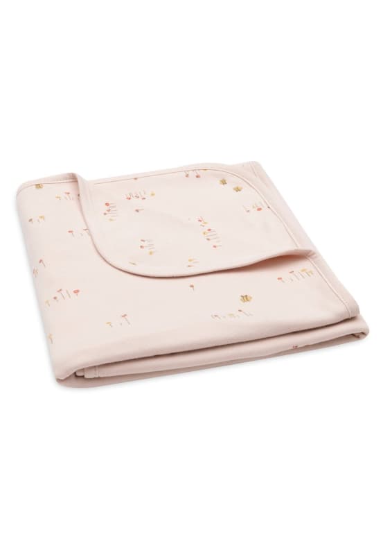 Couverture Berceau Jersey, multicolore 75x100cm pretty picnic jollein — vue 4 sur 5