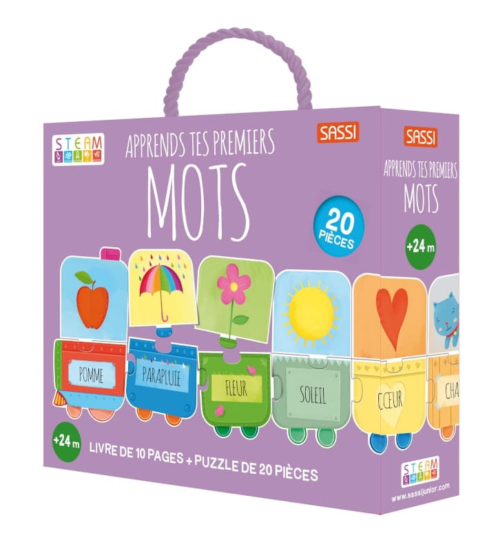 Steam Puzzle - Apprends Tes Premiers Mots - N.e. 2024 (restyling), sassi 25/05