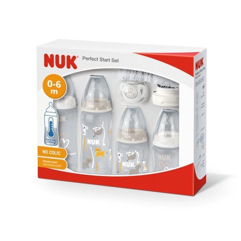 Coffret Fc+ Tc 8 Pcs Mixte, blanc perfect start nuk