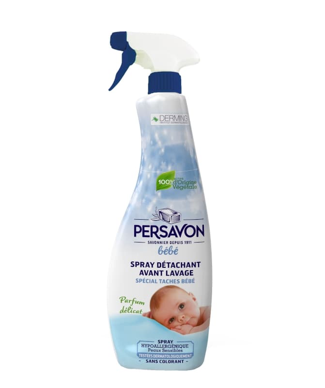 Bebe Spray Hypoallergenique Detachant Avant Lavage, 500ml persavon