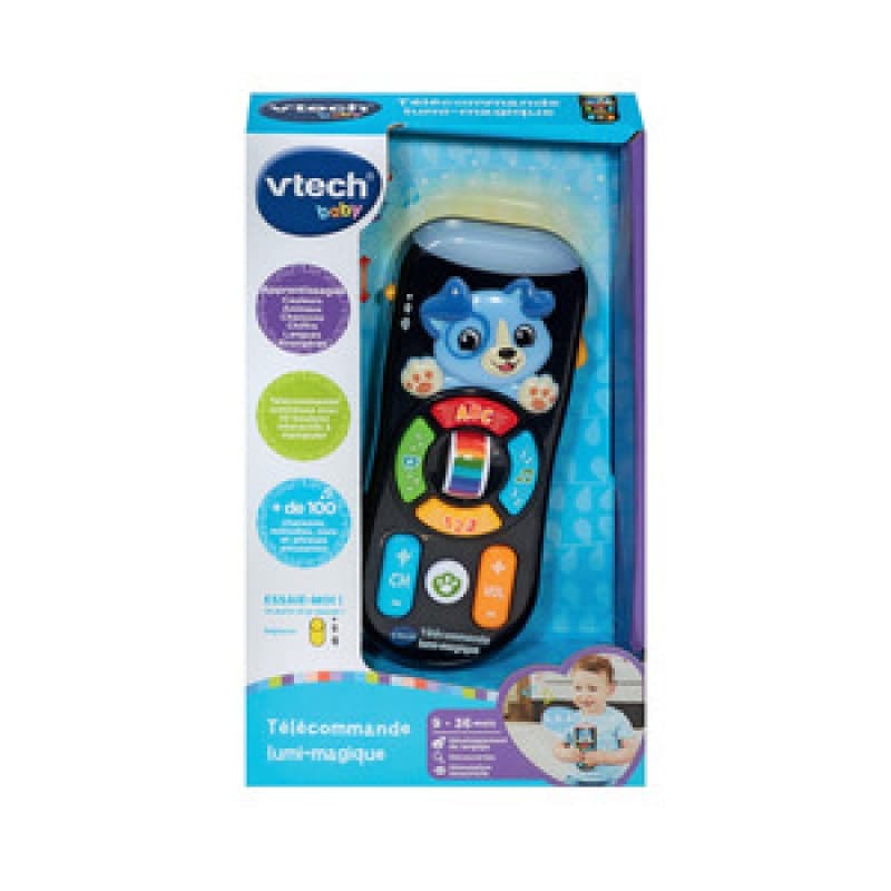 Telecommande Lumi-magique, vtech baby vtech baby multicolore vtech — vue 2 sur 5