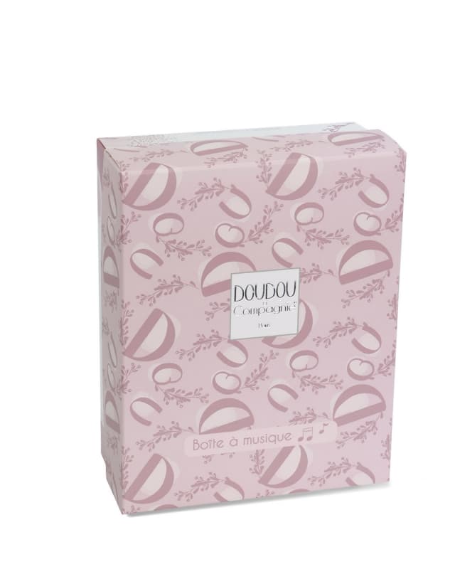 Boite a Musique, rose 20cm doudou et compagnie — vue 4 sur 8