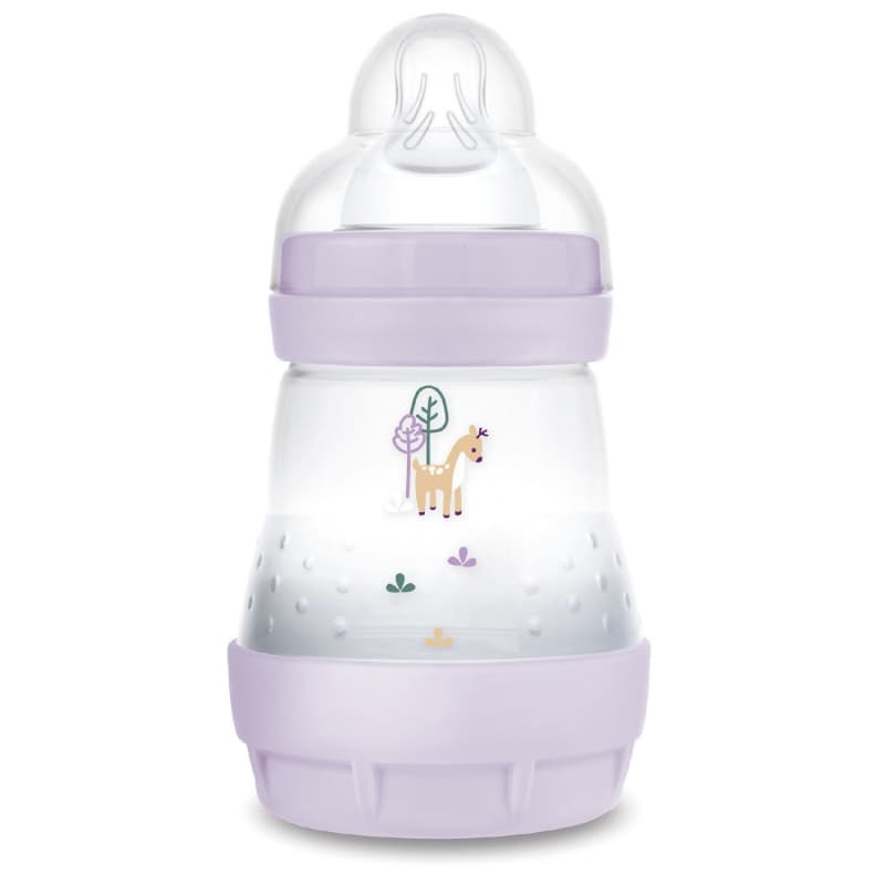 Biberon Ac 160ml Lilas, debit 1 — vue 1 sur 2