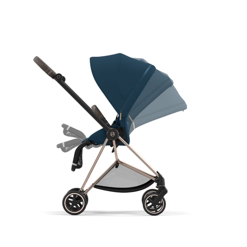 Mios 2022 Pack Siege Mountain Blue, cybex platinum 2022 — vue 3 sur 4