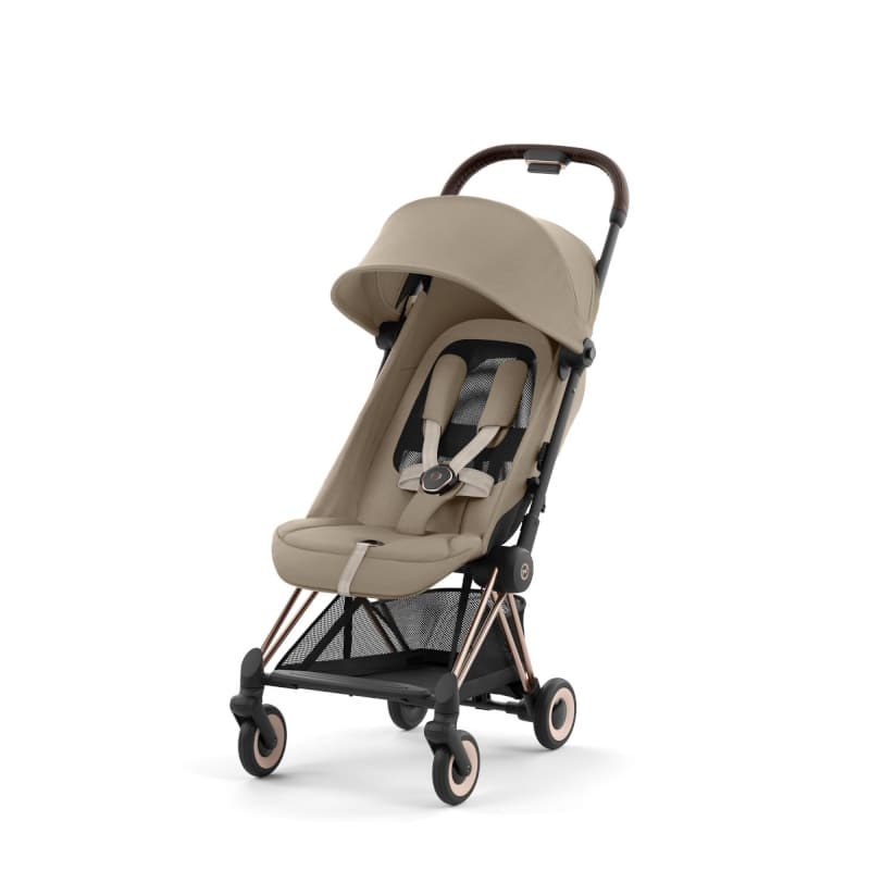 Poussette Coya Rosegold Cosy Beige — vue 4 sur 5