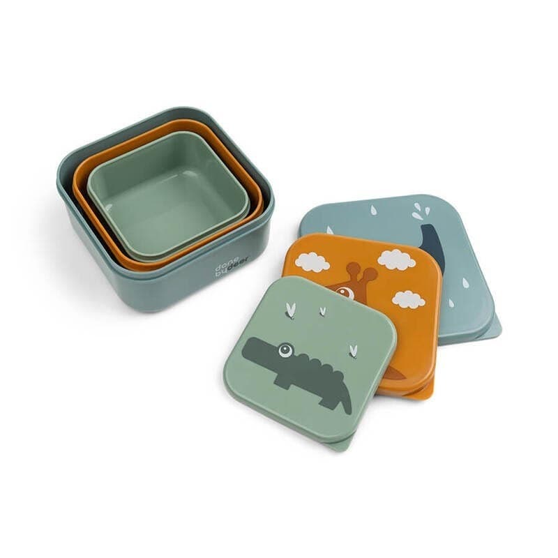 Boites a Gouter Deer Friends Mixte X3, bleu mixte done by deer 2022-02 — vue 2 sur 4