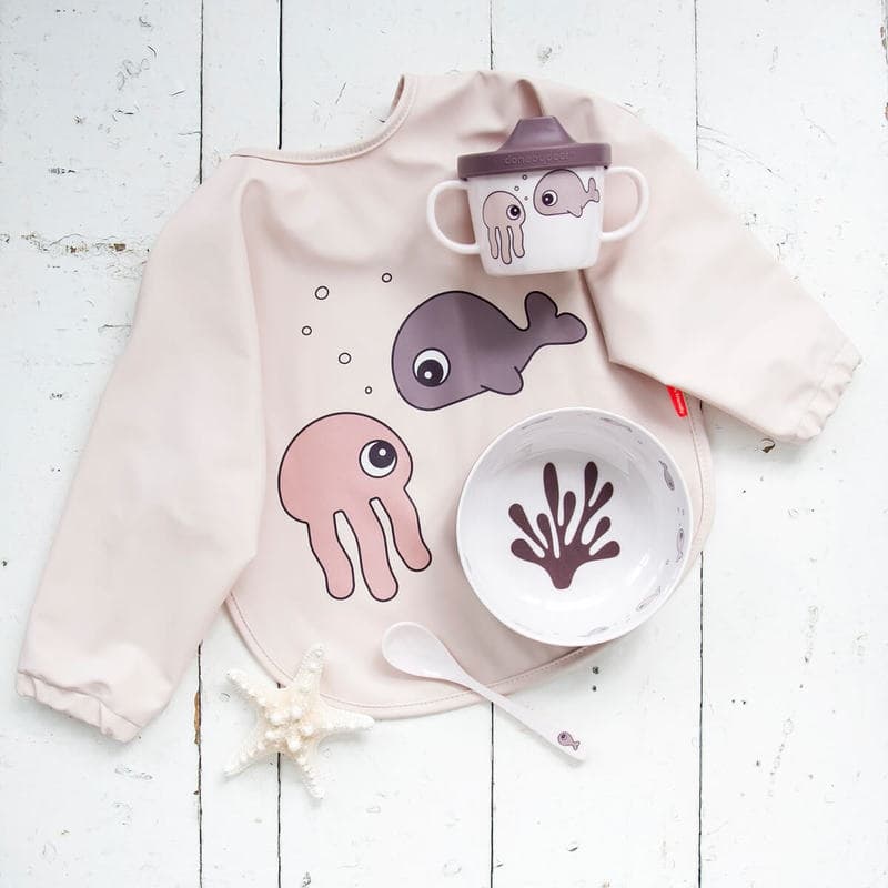 Coffret Premier Repas Sea Friends, sea friends rose — vue 1 sur 2