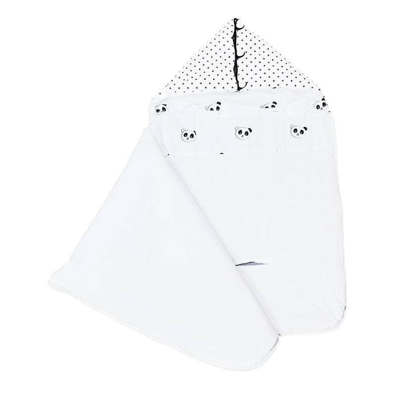 Nid d'Ange Nomade 80cm Chao Chao, chao chao sauthon baby deco blanc - gris fonce - n — vue 1 sur 3