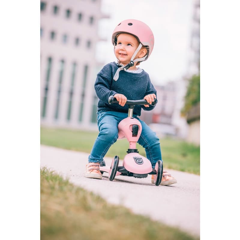Sr-trottinette 2-1 Highwaykick 1 - Rose, scoot & ride — vue 4 sur 4