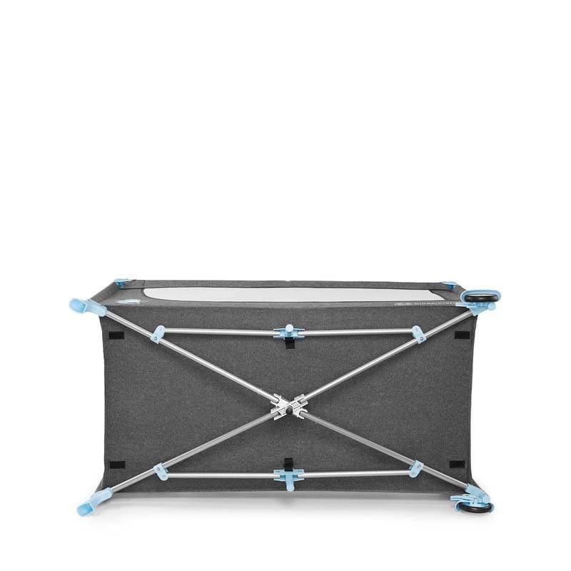 Lit Parapluie Joy Bleu avec Accessoires, kinderkraft bleu — vue 3 sur 4