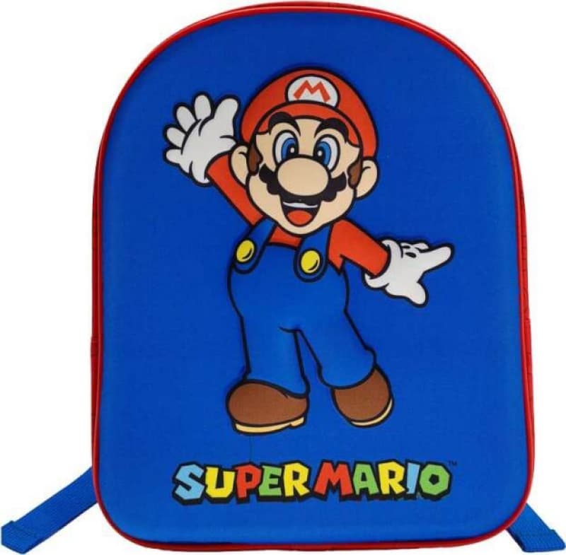 Sac a Dos 3d, mario bross 26x32x11cm