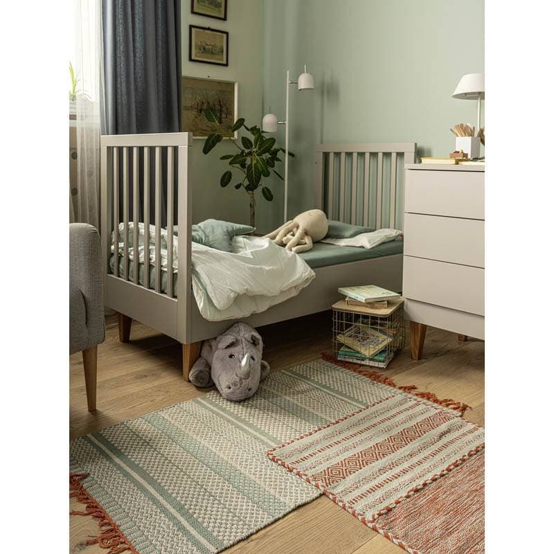 Lit Bebe Evolutif 70x140 Lounge Gris, 144,5x75x97 gris clair/bois — vue 4 sur 4