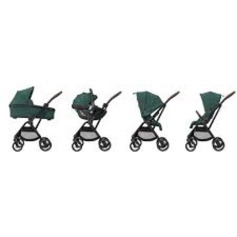 Poussette Leona2 Essential Green, maxi-cosi — vue 3 sur 3