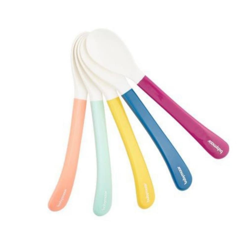 Cuilleres Multicolores 2eme Age - Lot de 5 — vue 5 sur 5