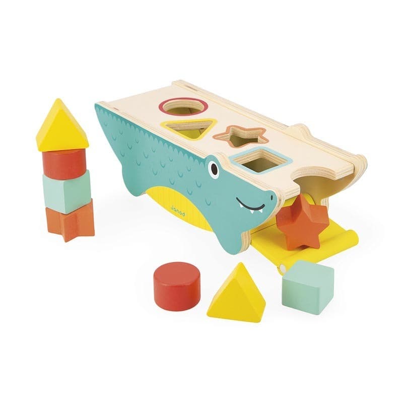 Croco des Formes, jouets d'eveil janod 2022 — vue 3 sur 5