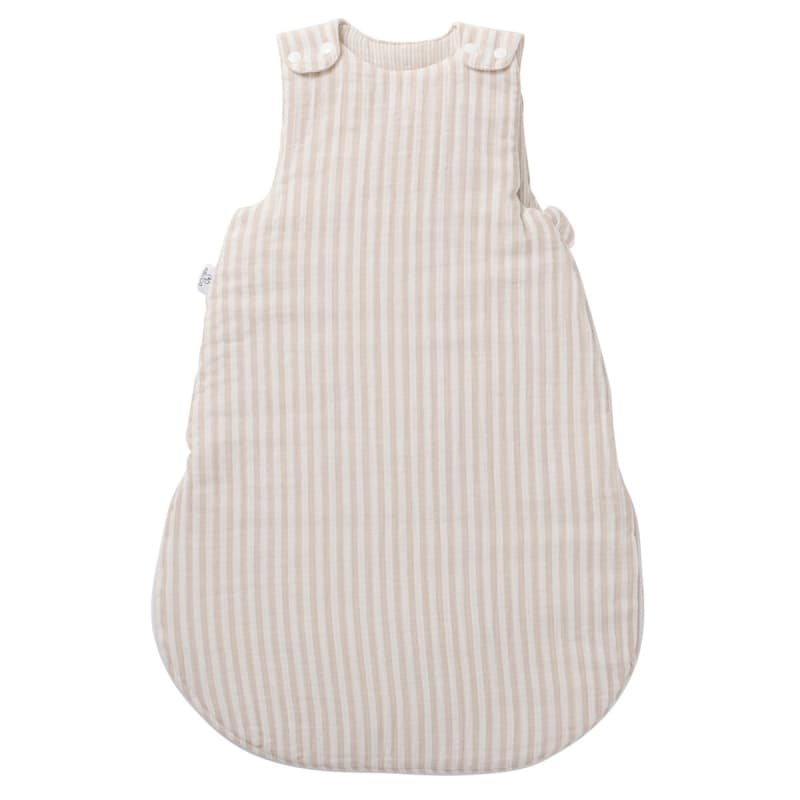 Gigoteuse en Gaze Raye, ecru galet 0-6m soft stripes bb&co per — vue 1 sur 3