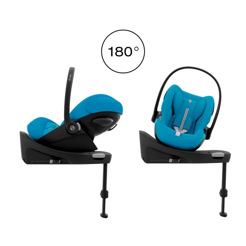 Siege-auto Cloud G I-size Plus, seashell beige gr 0+ gold cybex 07-24 — vue 3 sur 5