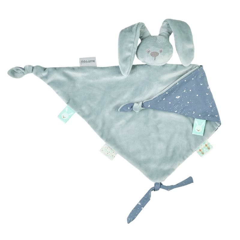 Maxi Doudou Glow avec Imprime, vert de gris lapidou nattou 25/03 — vue 1 sur 2