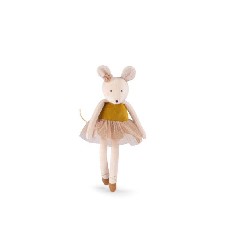 Petite Souris Or la Petite Ecole de Danse, la petite école de danse moulin roty or/crème 0x0x31 p-e-a-h 2024 — vue 1 sur 4