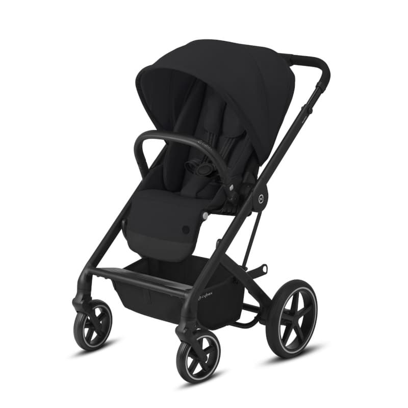 Poussette 4 Roues Balios S Lux Blk Deep Black, gold 2022