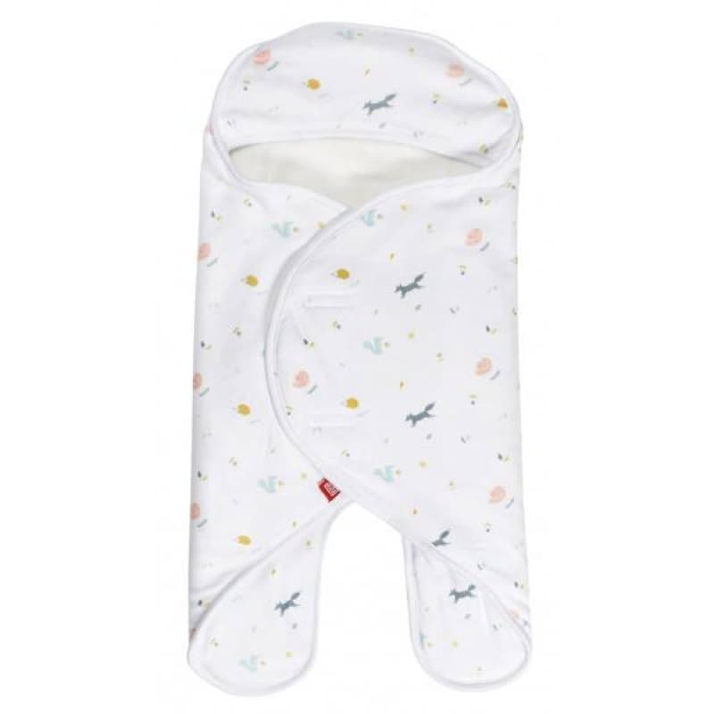 Babynomade Double Polaire - 0-6m -, red catle happy fox / blanc 0-6 mois per — vue 2 sur 5
