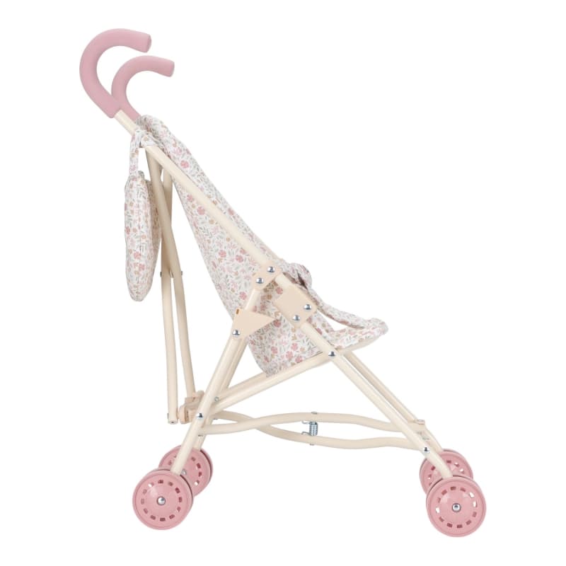 Poussette pour Poupee en Metal, rose little dutch — vue 11 sur 22