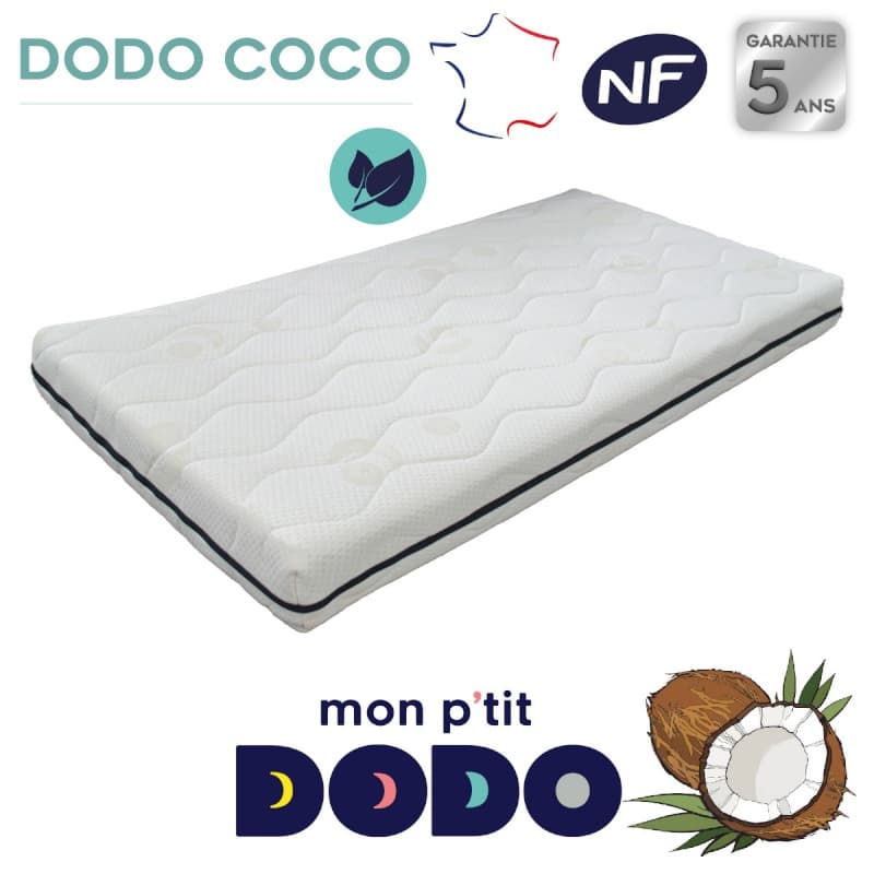 Matelas Dodococo, blanc mon ptit dodo 24/11 — vue 4 sur 5