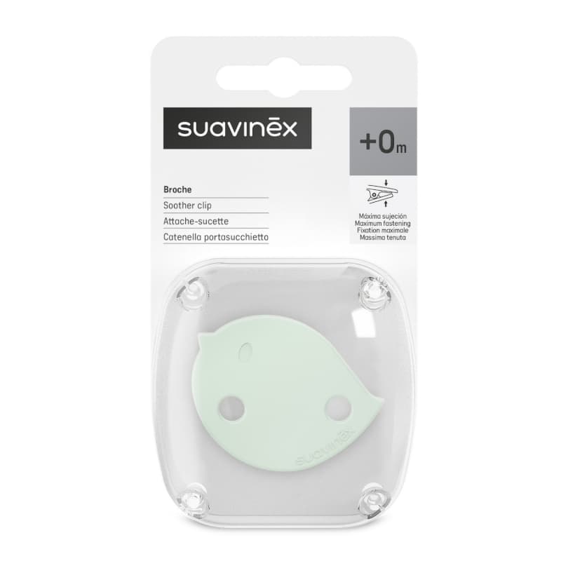 Attache Sucette Chaine, vert birdies suavinex — vue 2 sur 6