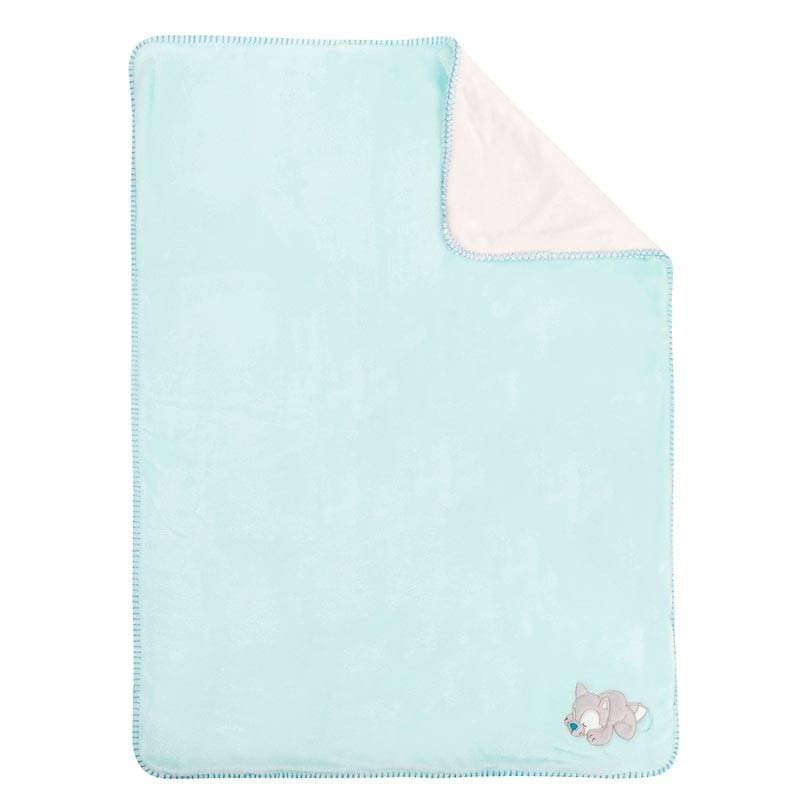 Couverture Supersoft 75x100 Tim Tiloo, tim&tiloo nattou vert 75x100cm per