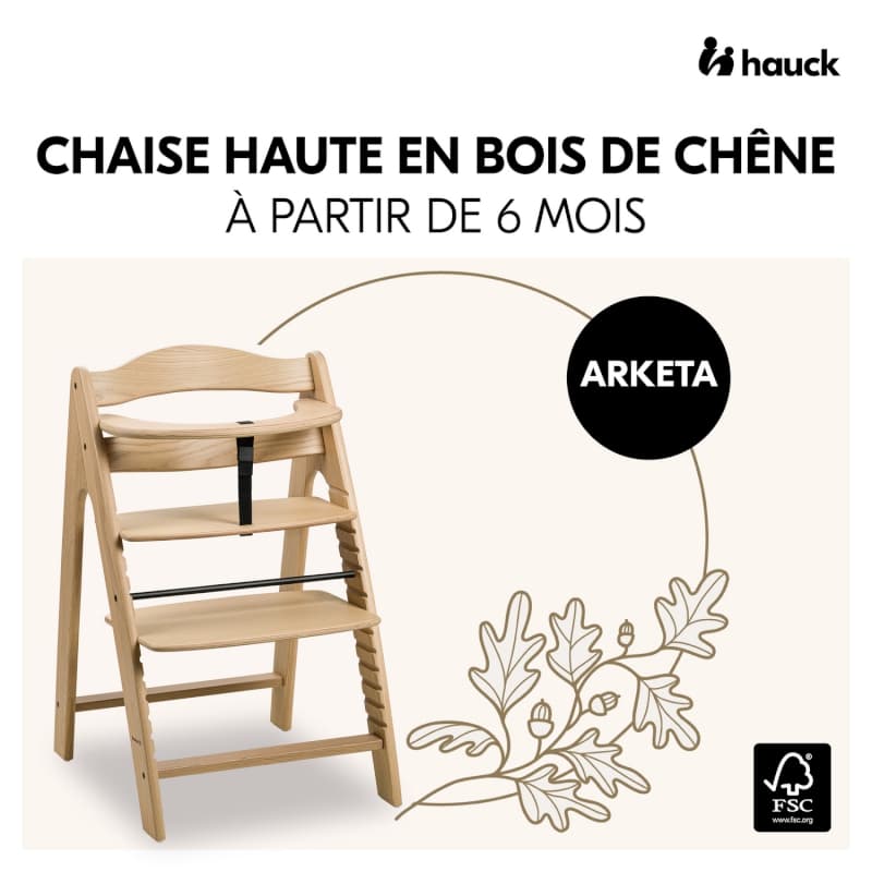 Arketa, oak 78.5x55x7 cm 2023 — vue 2 sur 5