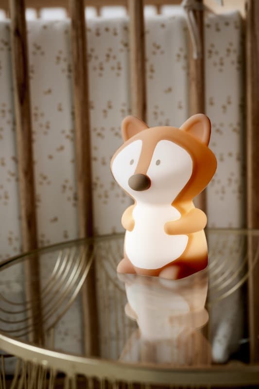 Veilleuse Renard Medium, blanc brun nattou 25/03 — vue 3 sur 3