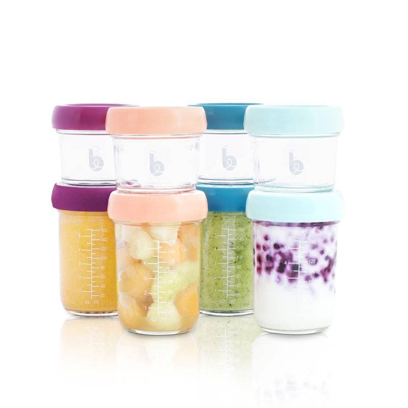 Babybols en Verre-100 Ml X 4 + 220 Ml X 4 + Livret Recettes Bio — vue 1 sur 3