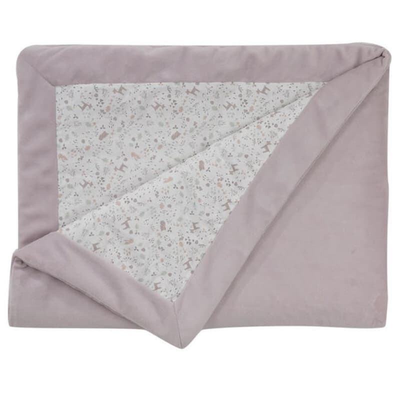 Couverture Double Face 75x100 Cm Lilas, lilas domiva 75x100 cm