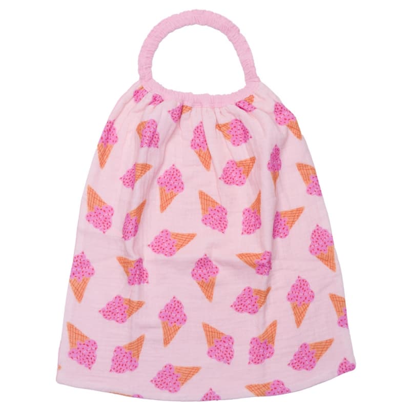 Serviette Elastiquee Cornets de Glace, blush rose bb&co 25/12