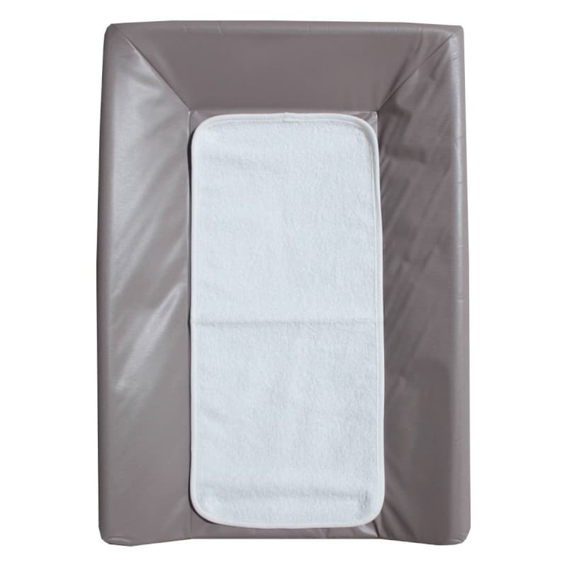 Matelas a Langer Taupe Piana avec 1 Eponge Fixation Scratch, bebe9reference taupe 2019 — vue 1 sur 2