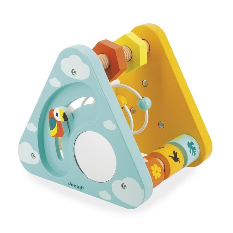 Tropik - Triangle Multi-activites, jouets d'eveil janod multicolore 19,8 x 18 x 15,8 collection 2022 — vue 5 sur 5
