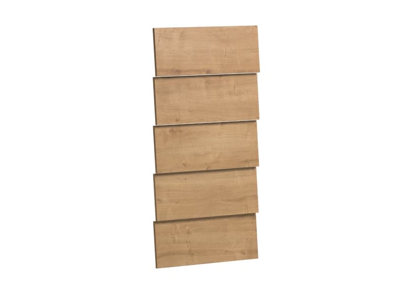 Facades de Tiroirs pour la Chiffonnier Vintage Bois, vintage 3,5x47x95,5