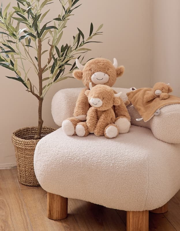 Peluche Small, fluffy 25cm fluffy orso lily noukie's permanent — vue 4 sur 5