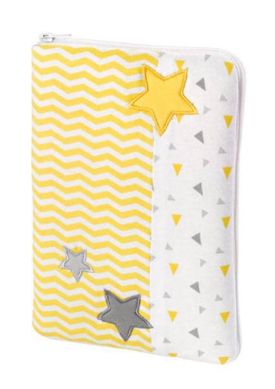 Housse de Carnet de Sante Graine de Moutarde, bebe9creation grainedemoutarde bebe9creation grain — vue 1 sur 2