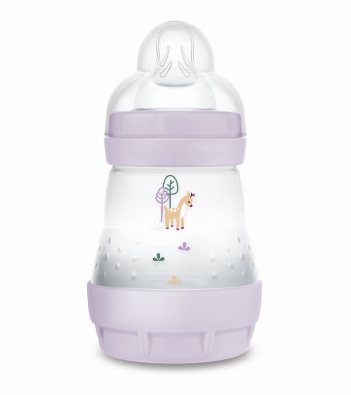 Biberon Ac 160ml Lilas, debit 1 — vue 2 sur 2