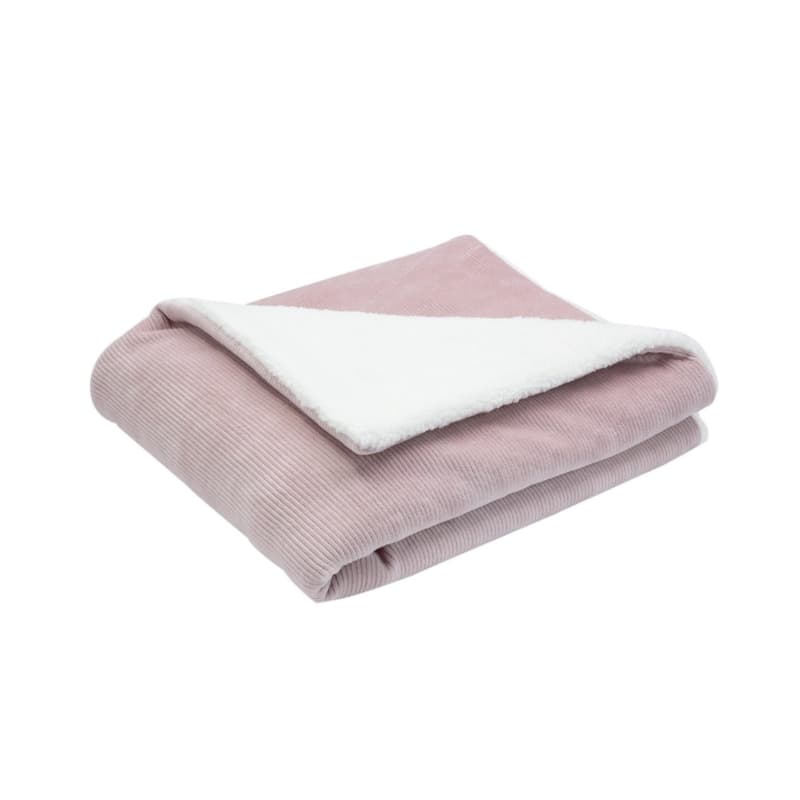 Couverture Sherpa, vieux rose wooly trois kilos sept h-24 — vue 2 sur 4