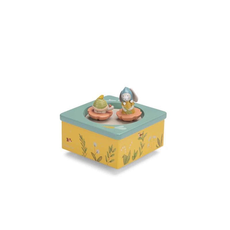 Boite a Musique, trois petits lapins multicolore 12x12x0xcm p-e-a-h — vue 4 sur 5