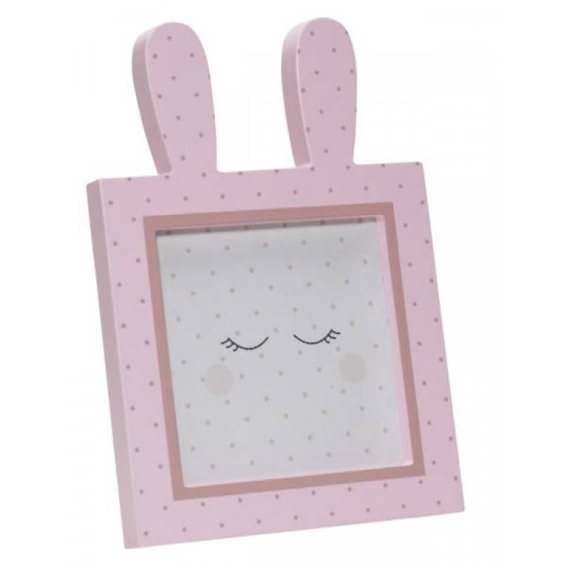 Cadre Photo Lapin 14x14 Cm Miss Fleur de Lune, sauthon