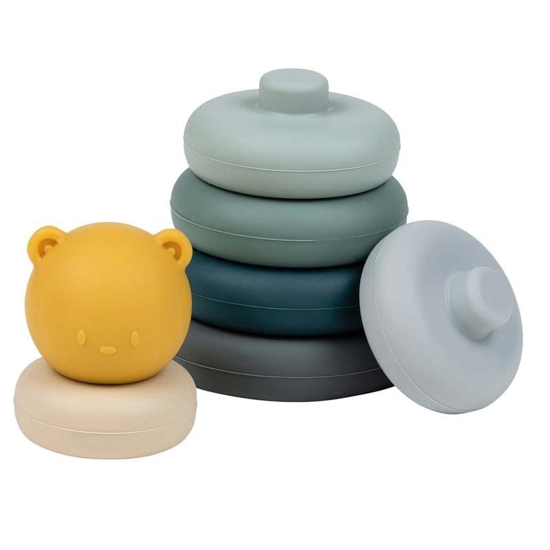 Jeu a Emplier Couleurs Vives, silicone nattou — vue 1 sur 2