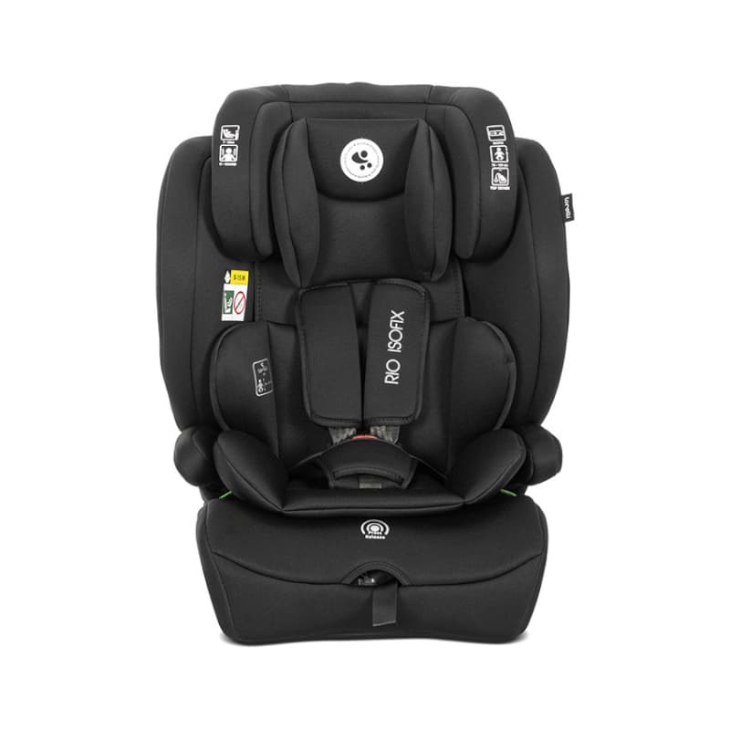 Siege-auto Rio Isofix, noir 76-150cm lorelli — vue 2 sur 5