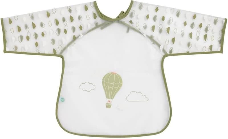 Bavoir Tablier 2eme Age, 37x42 cm montgolfiere nuage babycalin